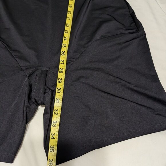 Cacique Open-Bust Thigh Shaper 26/28 Black Nylon Spandex Level 3 Max Contouring - Picture 11 of 12